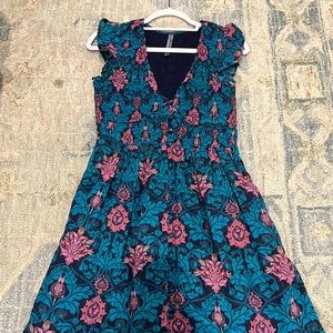 Anthropologie the Peregrine MIDI dress Size S